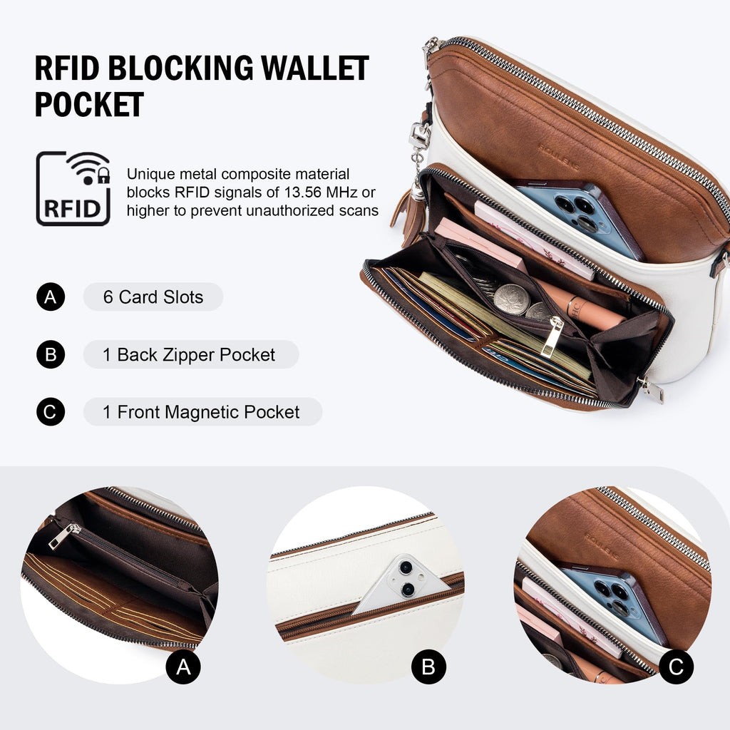 Tassel Charm Crossbody Bag for Women -  by Handbags Specialist Headquarter | Available at Handbags Specialist Headquarter