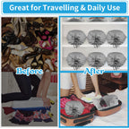 Travel Clear Shoe Bags - 5 Pack Waterproof Storage -  by Handbags Specialist Headquarter | Available at Handbags Specialist Headquarter