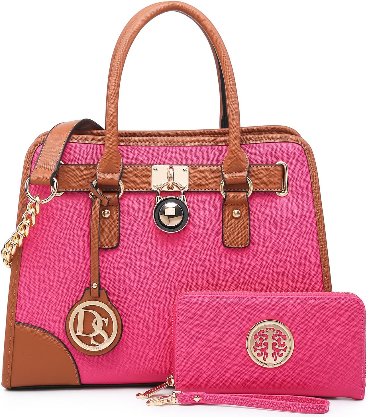 Dasein Luxe Set: Top Handle & Hobo Handbags Duo - Satchels Handbags by Handbags Specialist Headquarter | Available at Handbags Specialist Headquarter