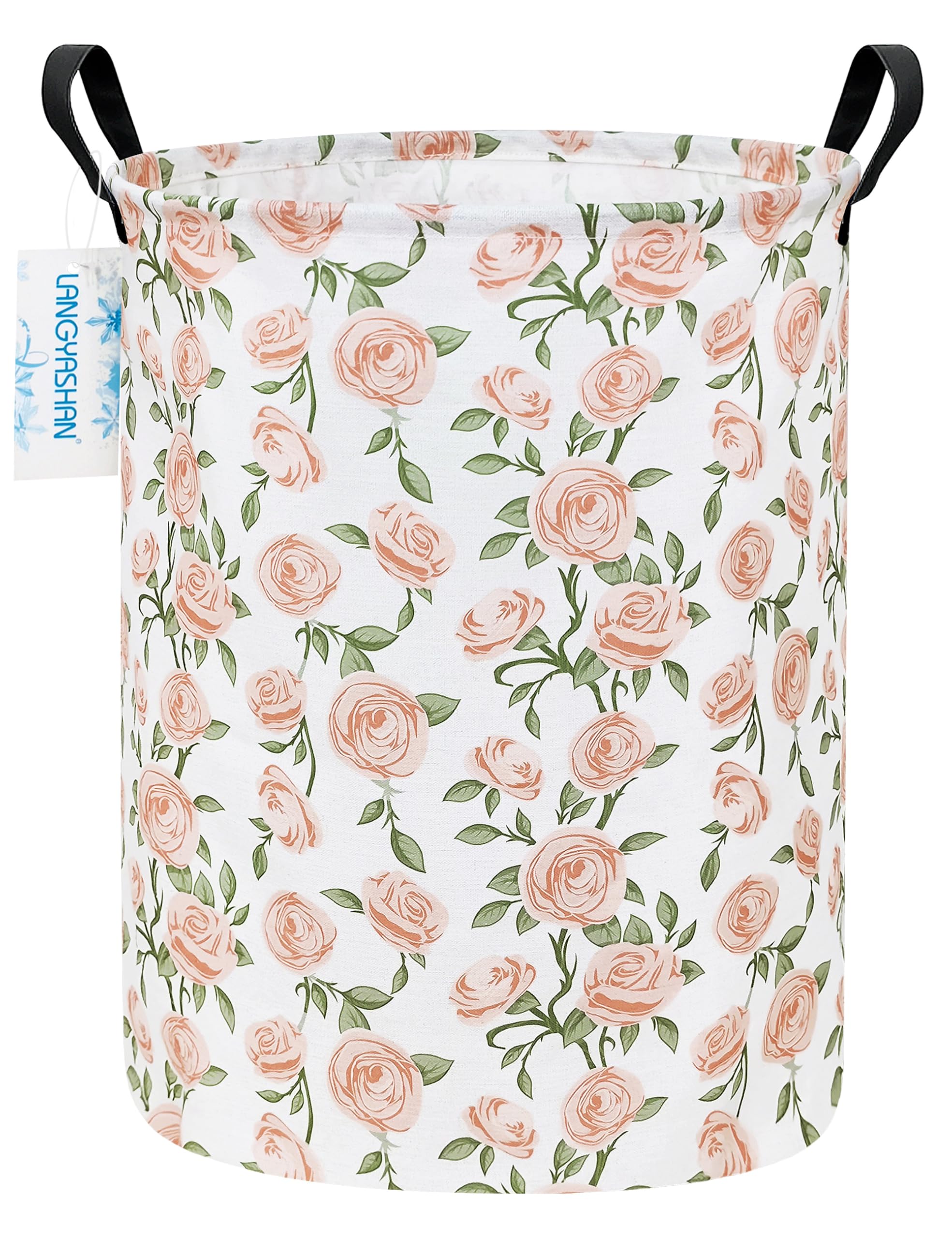 Collapsible Canvas Hamper by LANGYASHAN - Laundry Baskets by Handbags Specialist Headquarter | Available at Handbags Specialist Headquarter