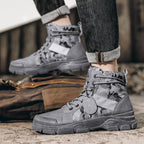 StealthGuard Men's Camo Waterproof Casual Boots