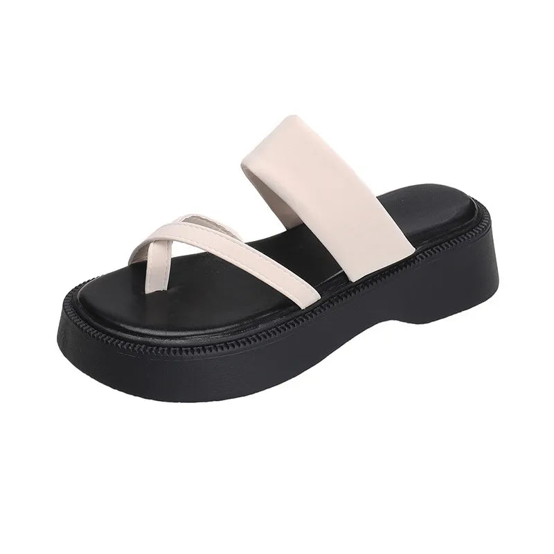 Multi-Strap Platform Sandals - Women Sandals by Trendsi | Available at Handbags Specialist Headquarter