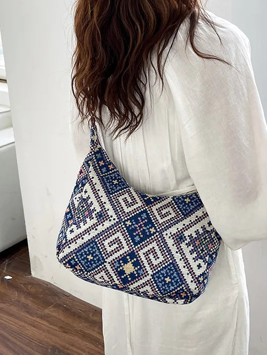 Geometric Adjustable Strap Crossbody Bag - Crossbody Bags by Trendsi | Available at Handbags Specialist Headquarter