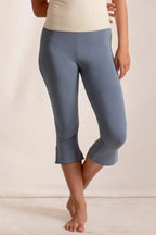 Side Slit Capris Leggings - Leggings by Trendsi | Available at Handbags Specialist Headquarter