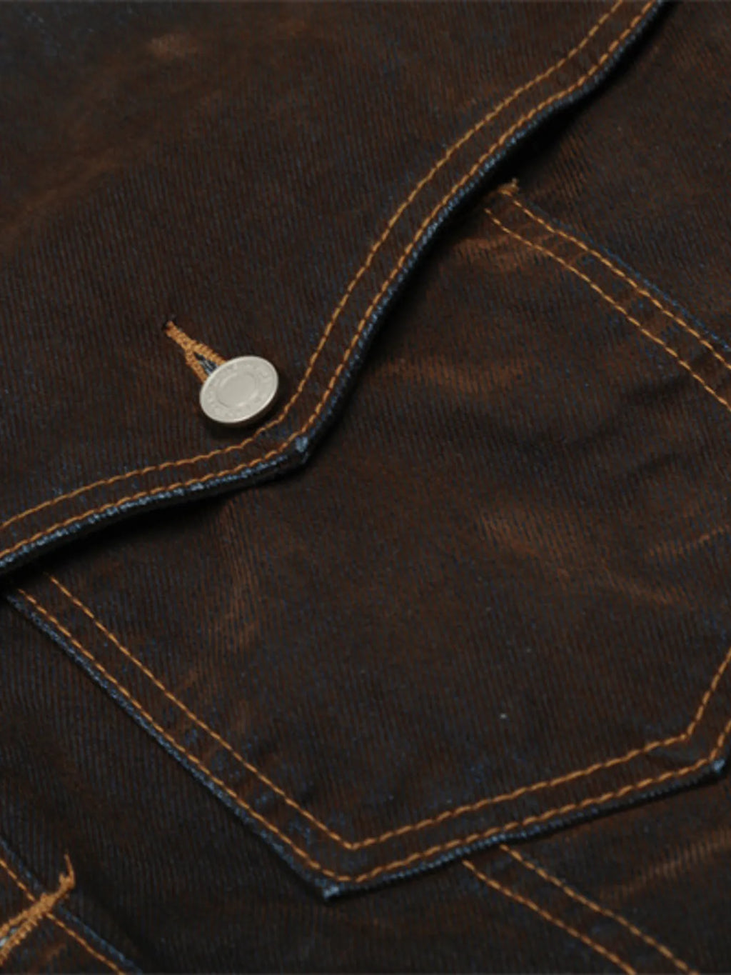 Men's Button Up Long Sleeve Denim Jacket - Men's jackets by Trendsi | Available at Handbags Specialist Headquarter