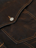 Men's Button Up Long Sleeve Denim Jacket - Men's jackets by Trendsi | Available at Handbags Specialist Headquarter