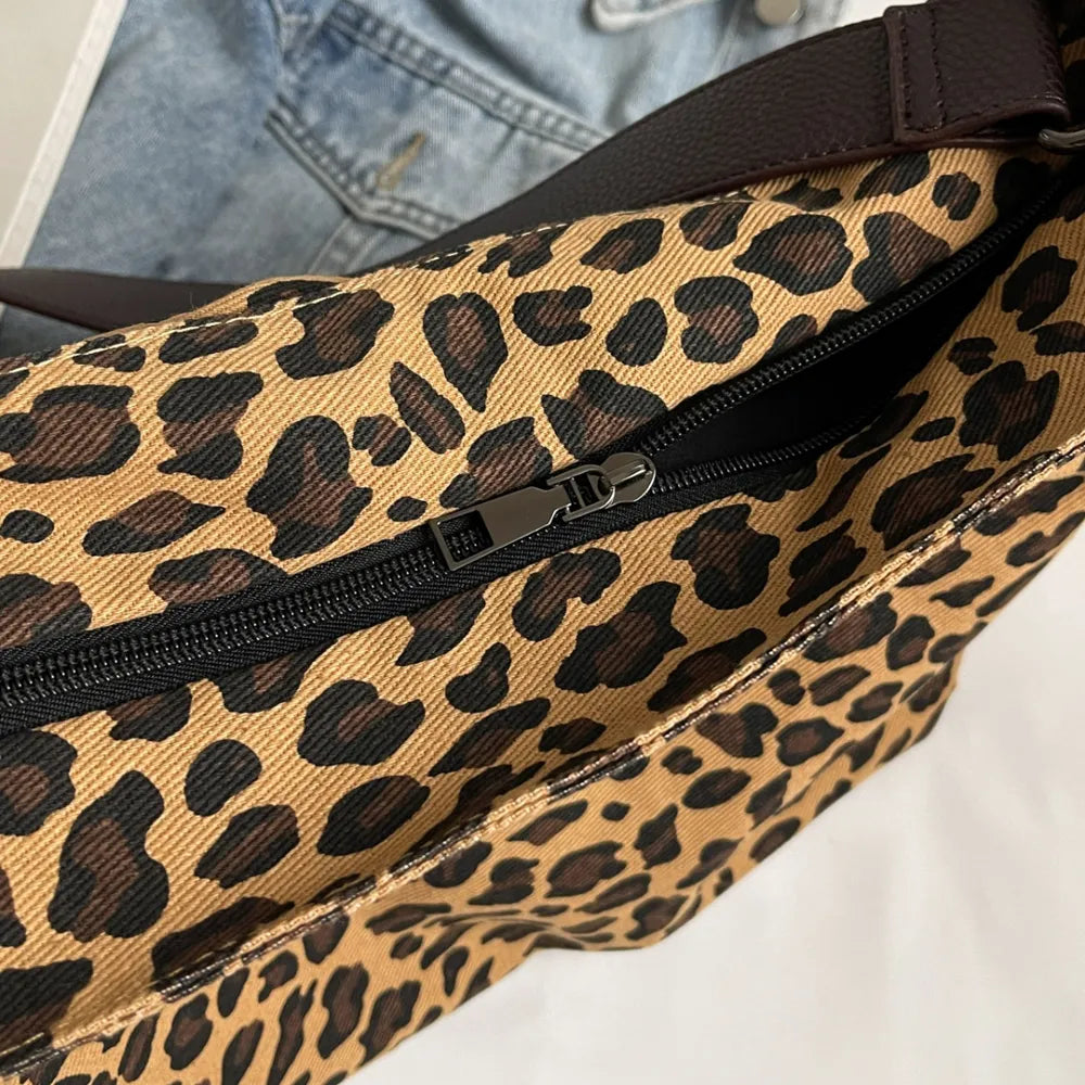 Leopard Adjustable Strap Tote Bag - Tote Bag by Trendsi | Available at Handbags Specialist Headquarter