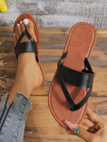 Toe Post Flats Sandals - Women Sandals by Trendsi | Available at Handbags Specialist Headquarter