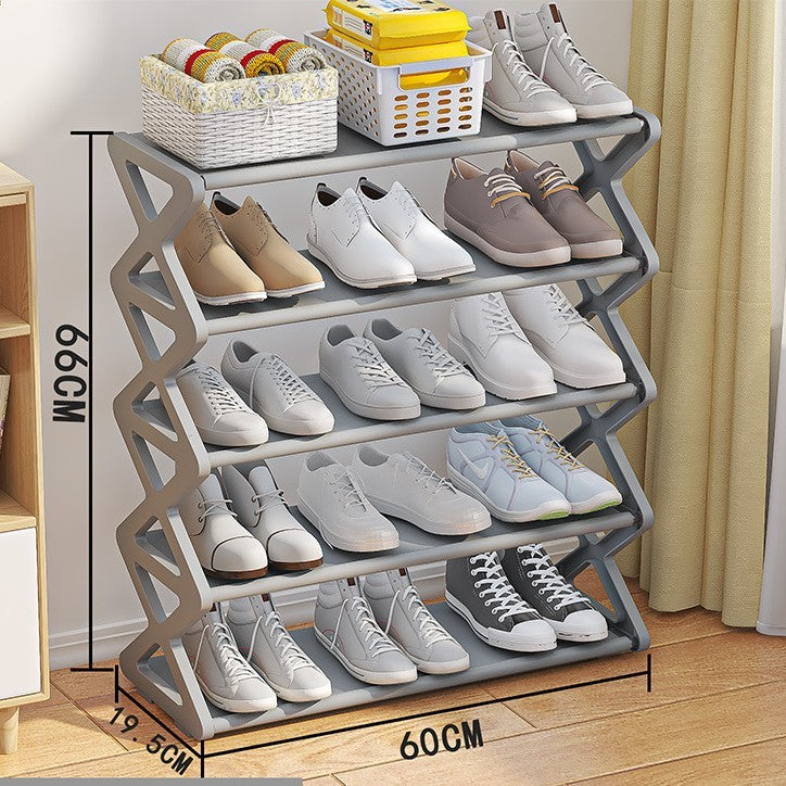 X-Shoe Stax: Sleek & Simple Shoe Storage Rack - Decor by Trendsi | Available at Handbags Specialist Headquarter