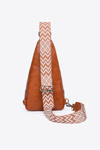 Adored Take A Trip PU Leather Sling Bag - Crossbody Bag by Trendsi | Available at Handbags Specialist Headquarter
