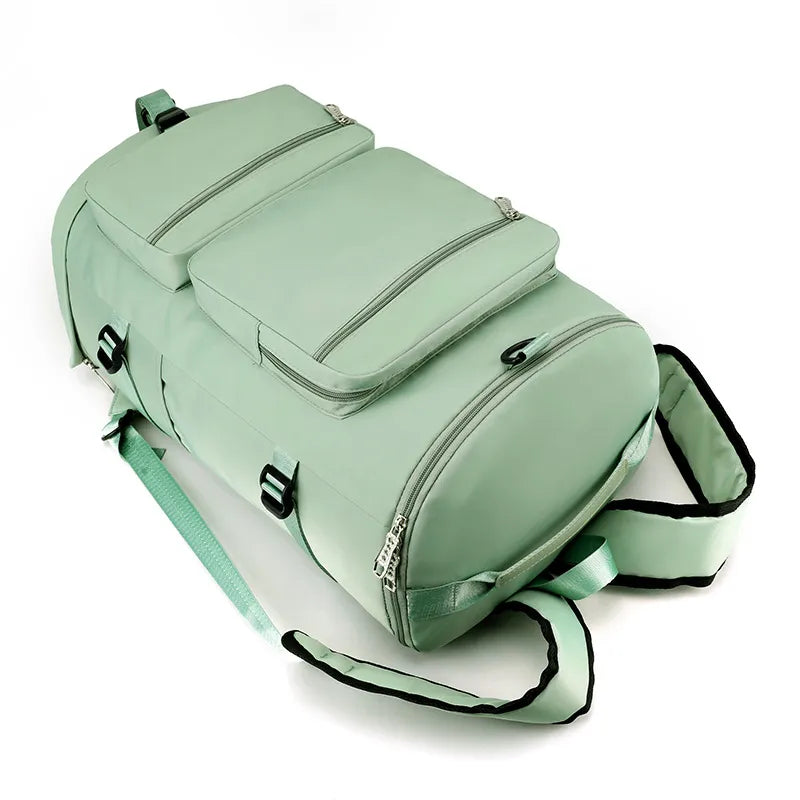 Multi Pocket Travel Backpack Bag - travel-bag by Trendsi | Available at Handbags Specialist Headquarter