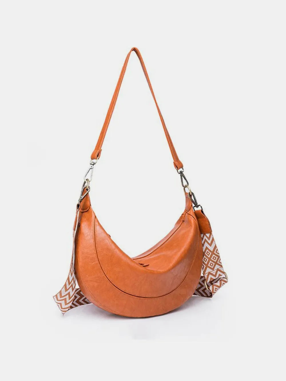 PU Leather Removable Strap Crossbody Bag - Crossbody Bag by Trendsi | Available at Handbags Specialist Headquarter