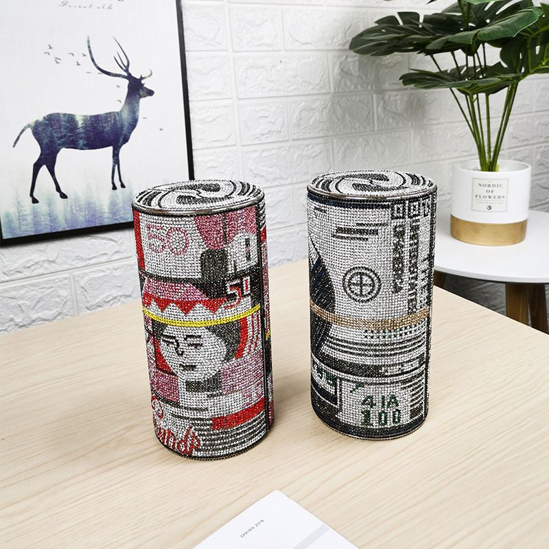 Crystal Diamond Evening Clutch Bag for Women