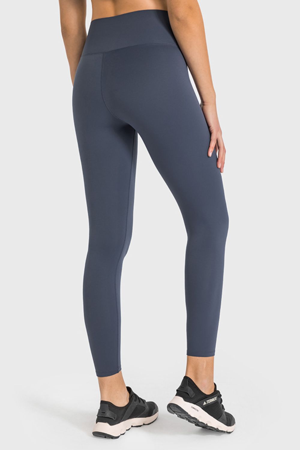 Millennia High Waist Ankle-Length Yoga Leggings - Leggings by Trendsi | Available at Handbags Specialist Headquarter