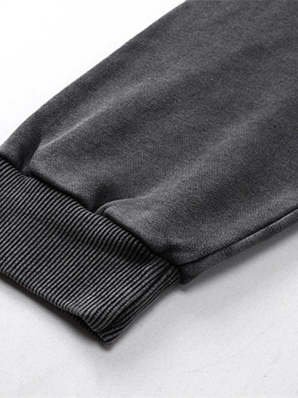 Men's Washed Zip Up Long Sleeve Hooded Jacket - Men's jackets by Trendsi | Available at Handbags Specialist Headquarter