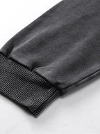 Men's Washed Zip Up Long Sleeve Hooded Jacket - Men's jackets by Trendsi | Available at Handbags Specialist Headquarter