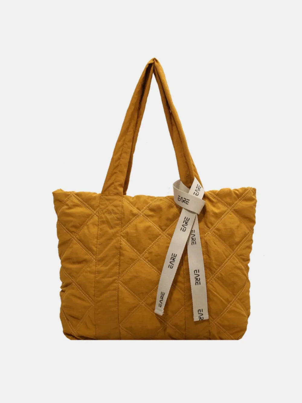 Quilted Nylon Large Tote Bag - Tote Bag by Trendsi | Available at Handbags Specialist Headquarter