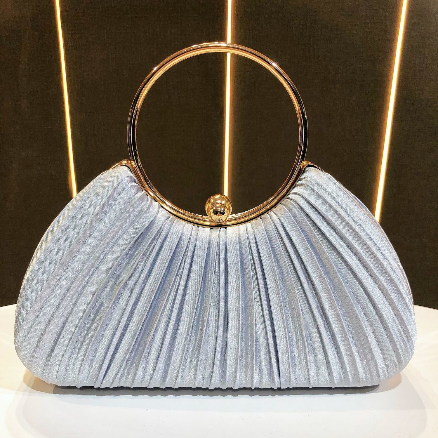 Satin Cheongsam Evening Clutch