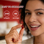 Chili Pepper Softgel for Vein & Heart Health, 240ct