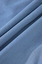 Ruffled Spaghetti Straps Denim Tank Top - Women / Jeans & Denim by Trendsi | Available at Handbags Specialist Headquarter