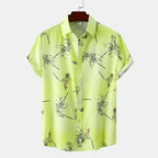 Men's Plus Size Short Sleeve Hawaiian Shirt - mens-shirts by Trendsi | Available at Handbags Specialist Headquarter