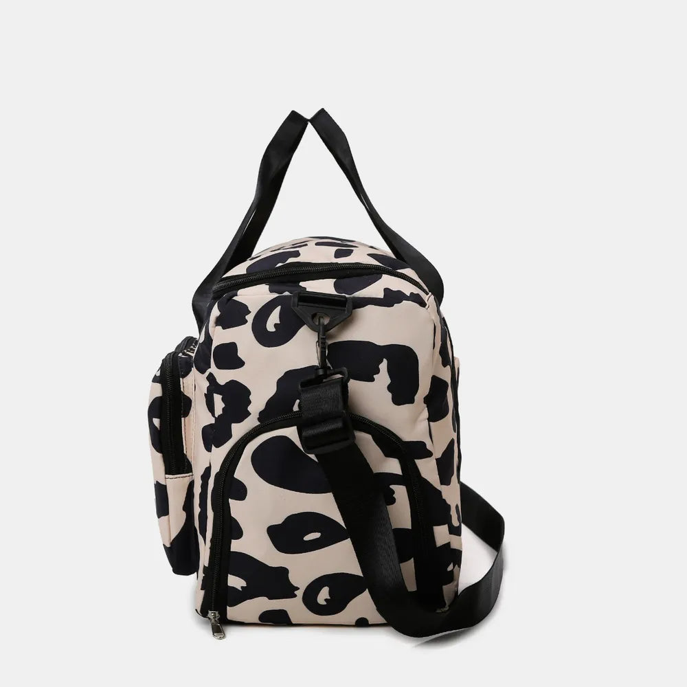 Oxford Cloth Animal Print Travel Bag - travel-bag by Trendsi | Available at Handbags Specialist Headquarter