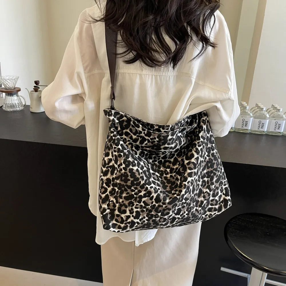 Leopard Adjustable Strap Tote Bag - Tote Bag by Trendsi | Available at Handbags Specialist Headquarter