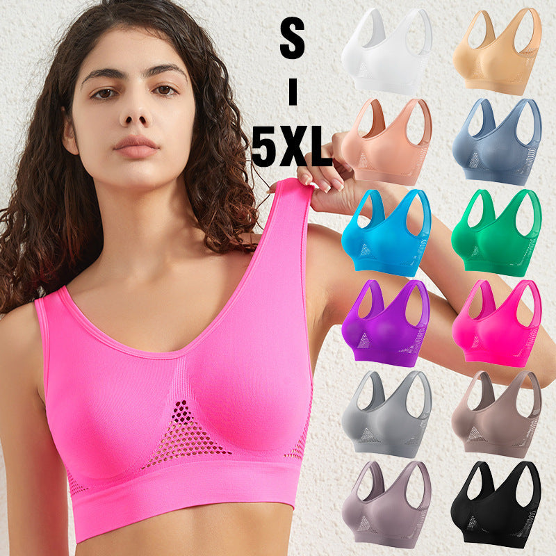 CurvyBoost: Plus Size Push-Up Workout Bra - Women's Bra by Trendsi | Available at Handbags Specialist Headquarter