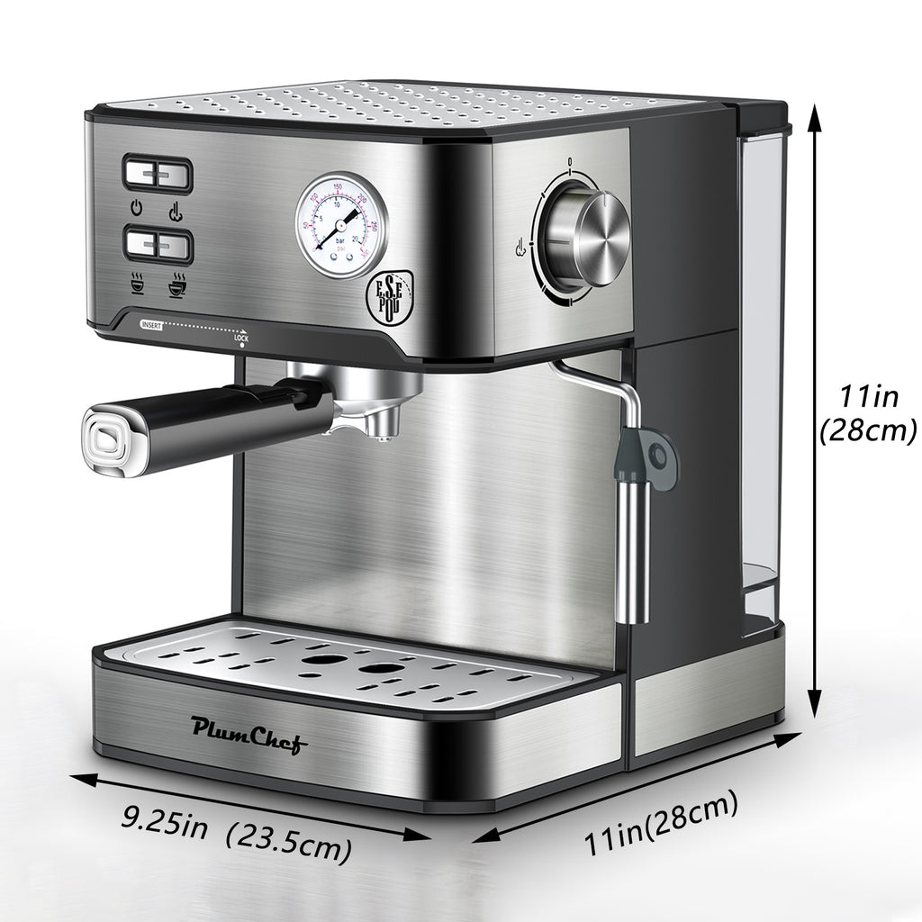 BrewMaster Pro: 20-Bar Espresso & Milk Frother - appliances by Trendsi | Available at Handbags Specialist Headquarter