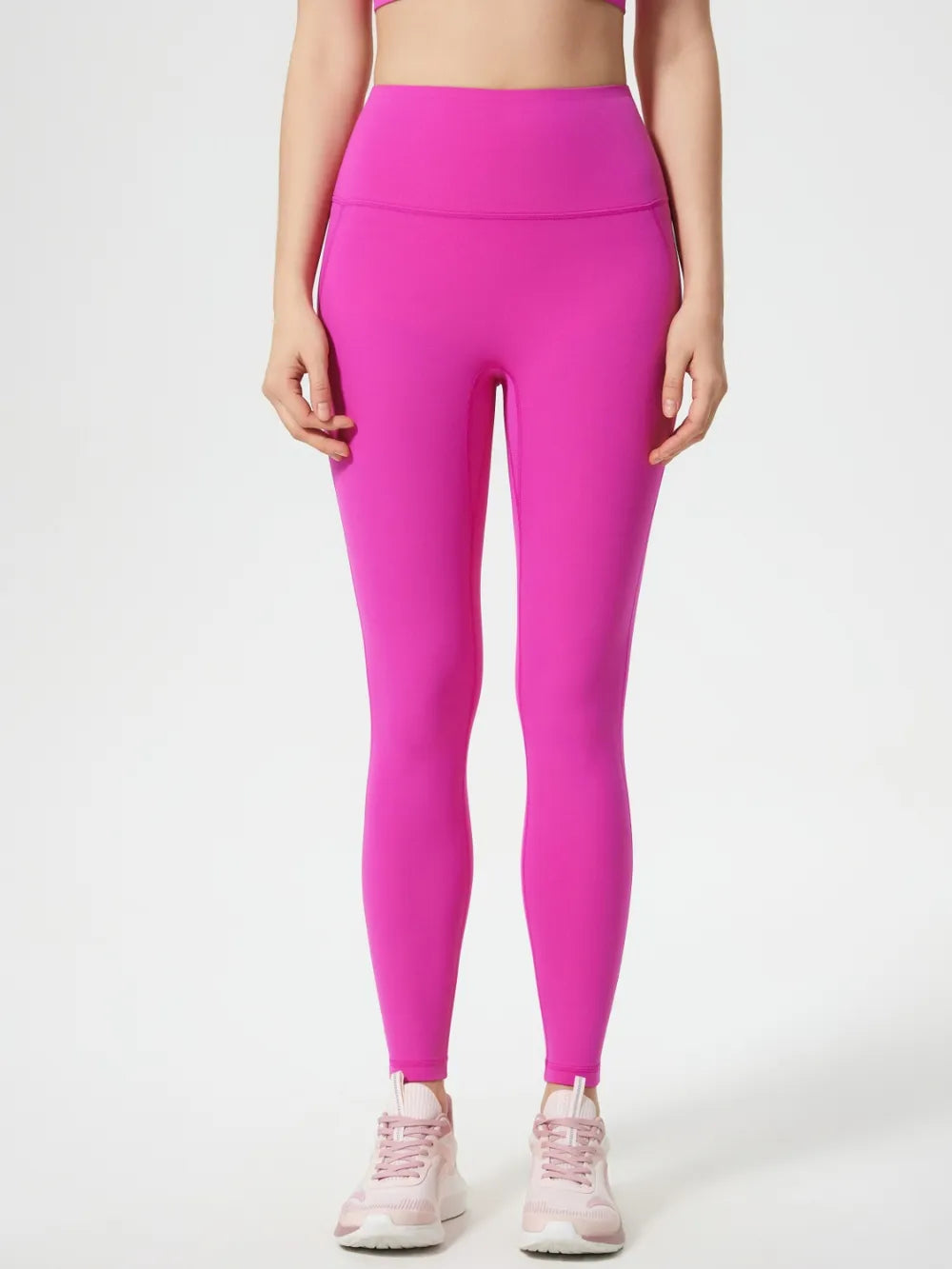 Millennia Wide Waistband Active Leggings - Leggings by Trendsi | Available at Handbags Specialist Headquarter