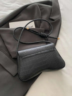 PU Leather Texture Crossbody Bag - Crossbody Bag by Trendsi | Available at Handbags Specialist Headquarter