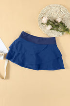 Elastic Waist Swim Skirt -  by Trendsi | Available at Handbags Specialist Headquarter