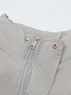 Men's Full Size Quilted Long Sleeve Puffer Jacket Plus Size - Men's jackets by Trendsi | Available at Handbags Specialist Headquarter