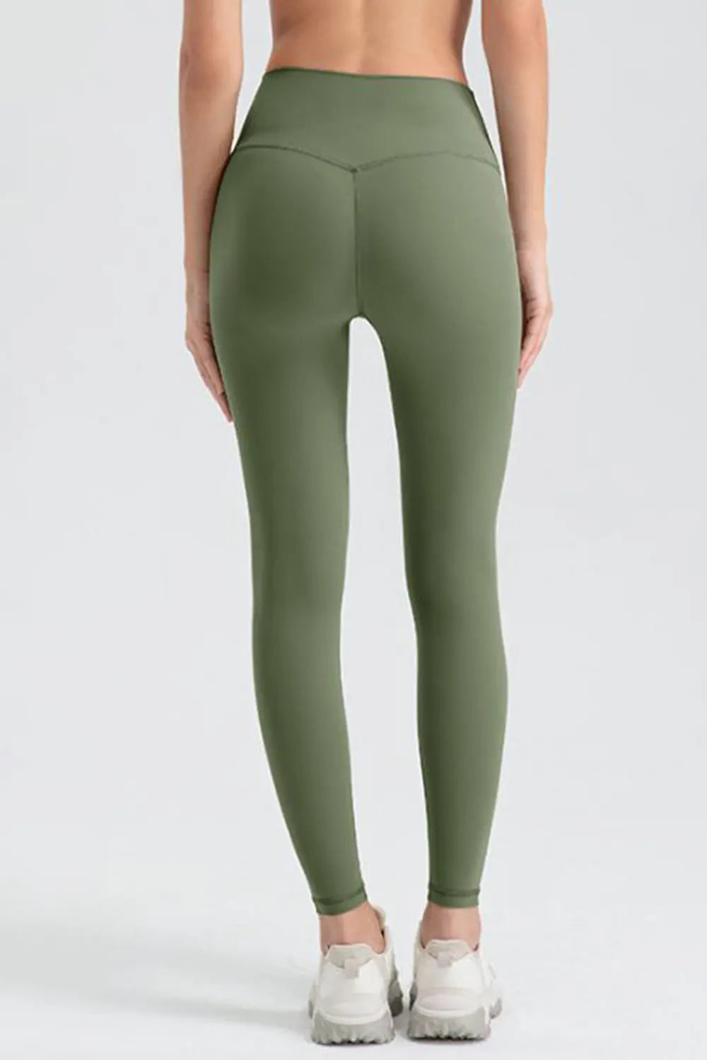 Wide Waistband Sport Leggings - Leggings by Trendsi | Available at Handbags Specialist Headquarter
