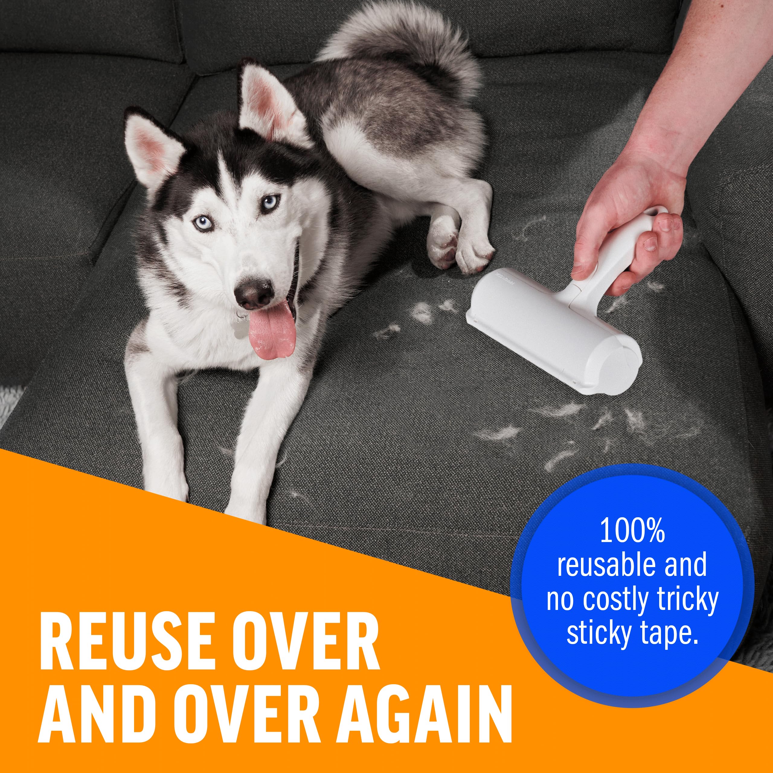 FurAway Roller: Eco Lint Remover for Pets & Furniture -  by Handbags Specialist Headquarter | Available at Handbags Specialist Headquarter