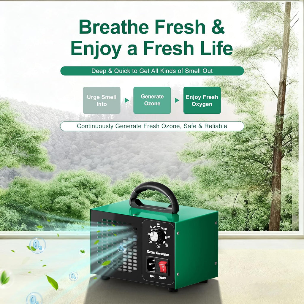 Industrial Ozone Generator 45,000mg/h Odor Clean