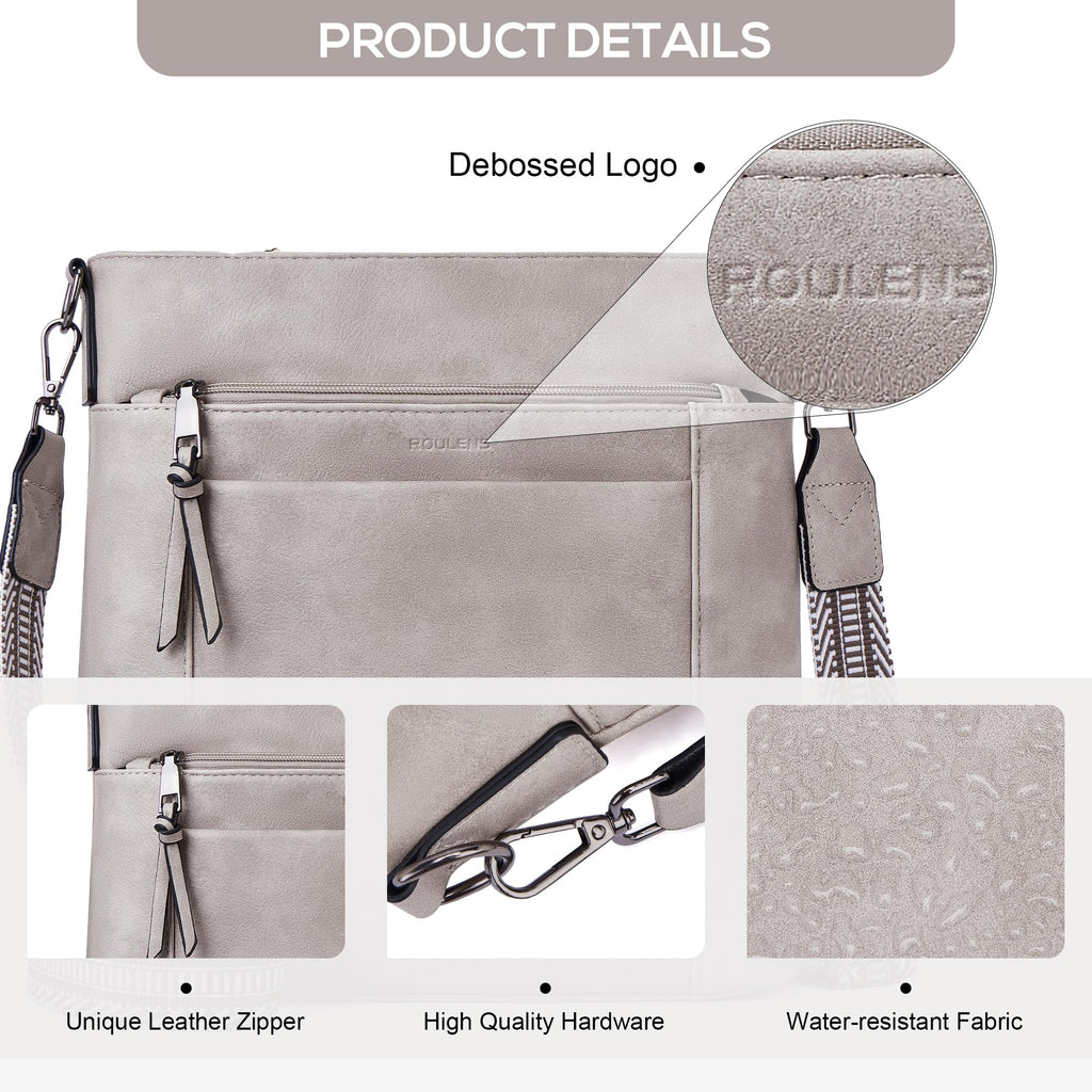 Chic Leather Crossbody with Card Slots for Women -  by Handbags Specialist Headquarter | Available at Handbags Specialist Headquarter