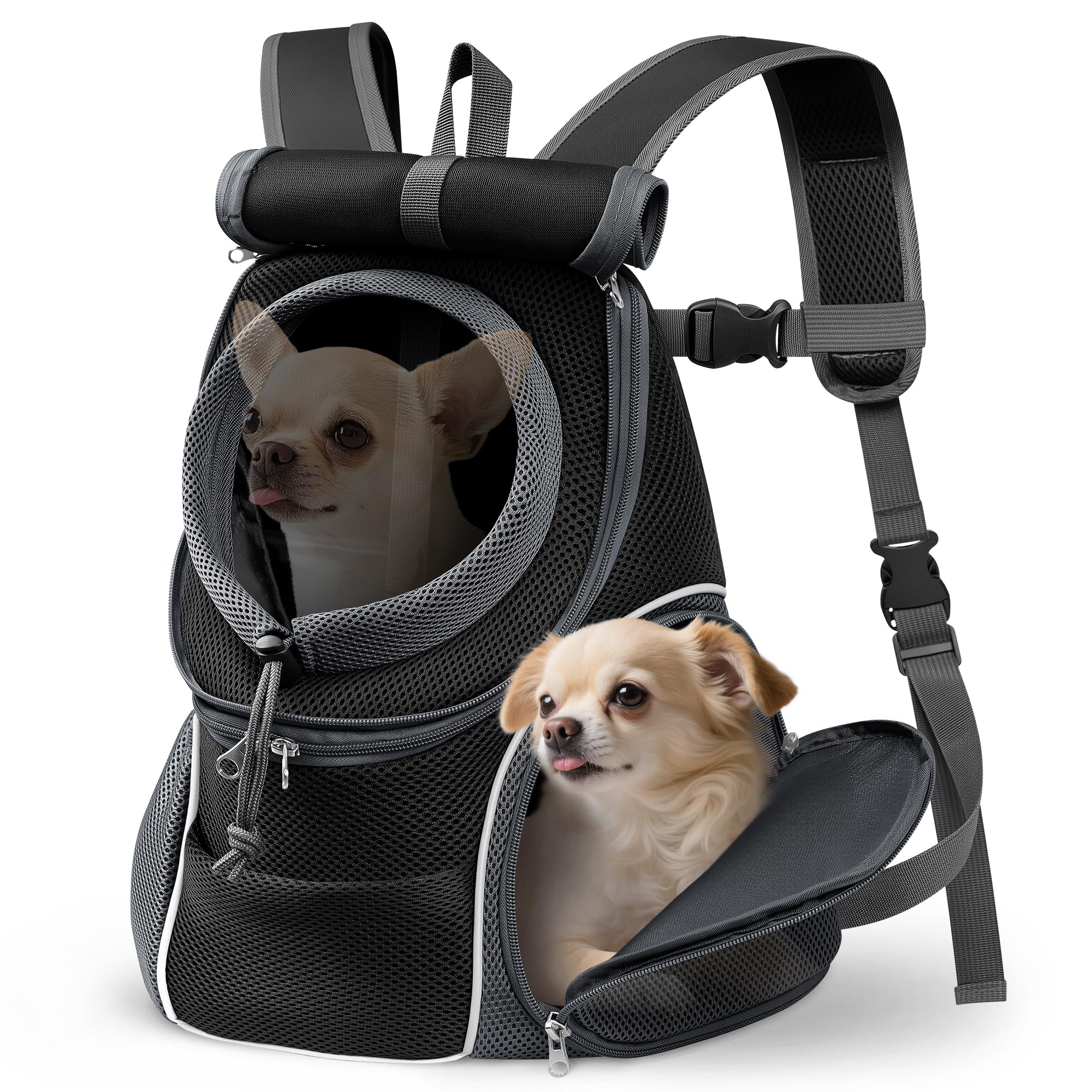 PawVentura: Adjustable Pet Carrier Backpack -  by Handbags Specialist Headquarter | Available at Handbags Specialist Headquarter