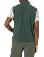 PolarZip Men's Fleece Vest – Big & Tall by Essentials