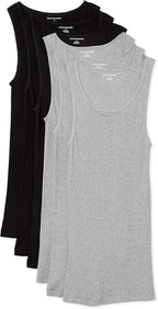 BreezeSoft Men's 6-Pack Tank Undershirts