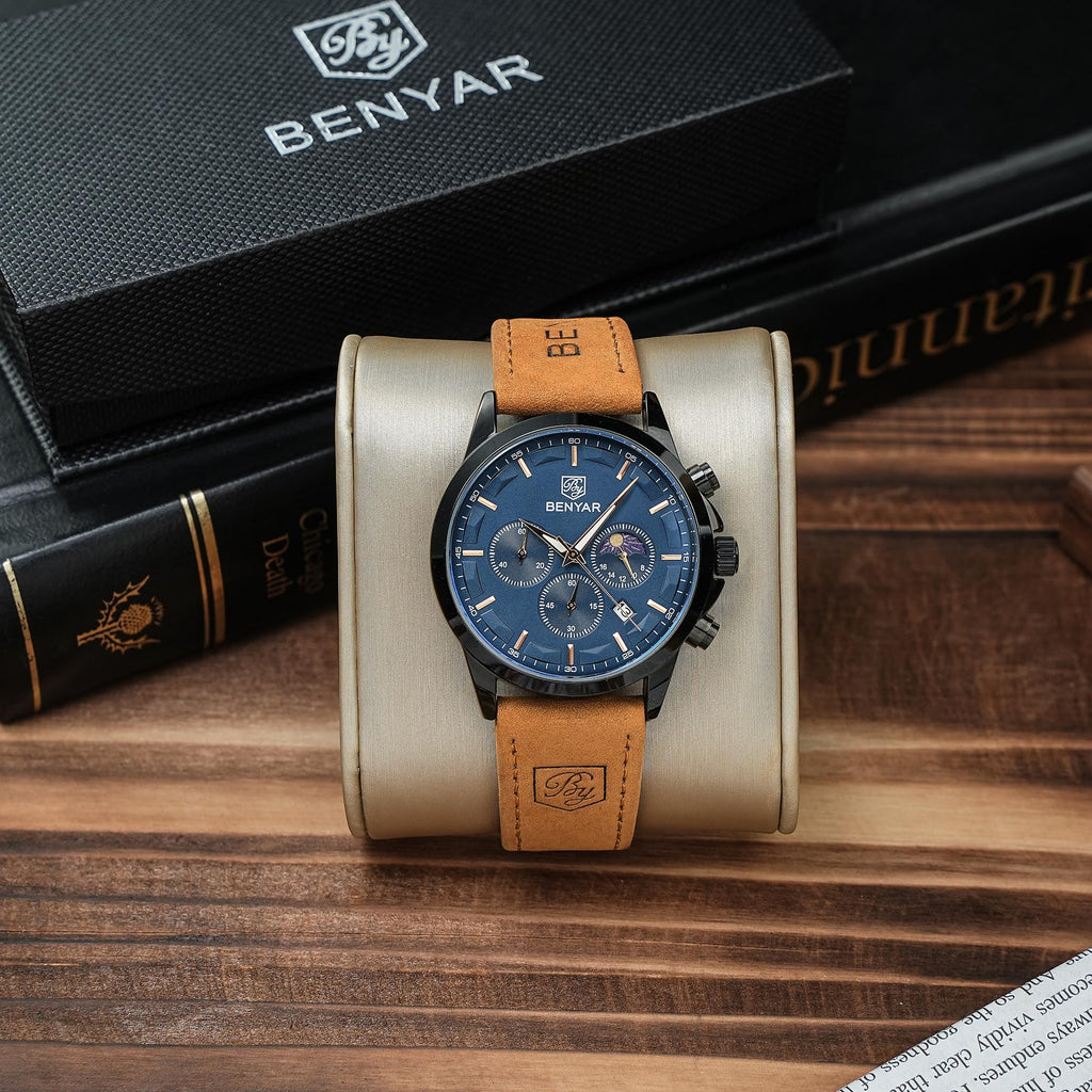 Benyar ChronoPro: Men's Quartz Fashion Watch