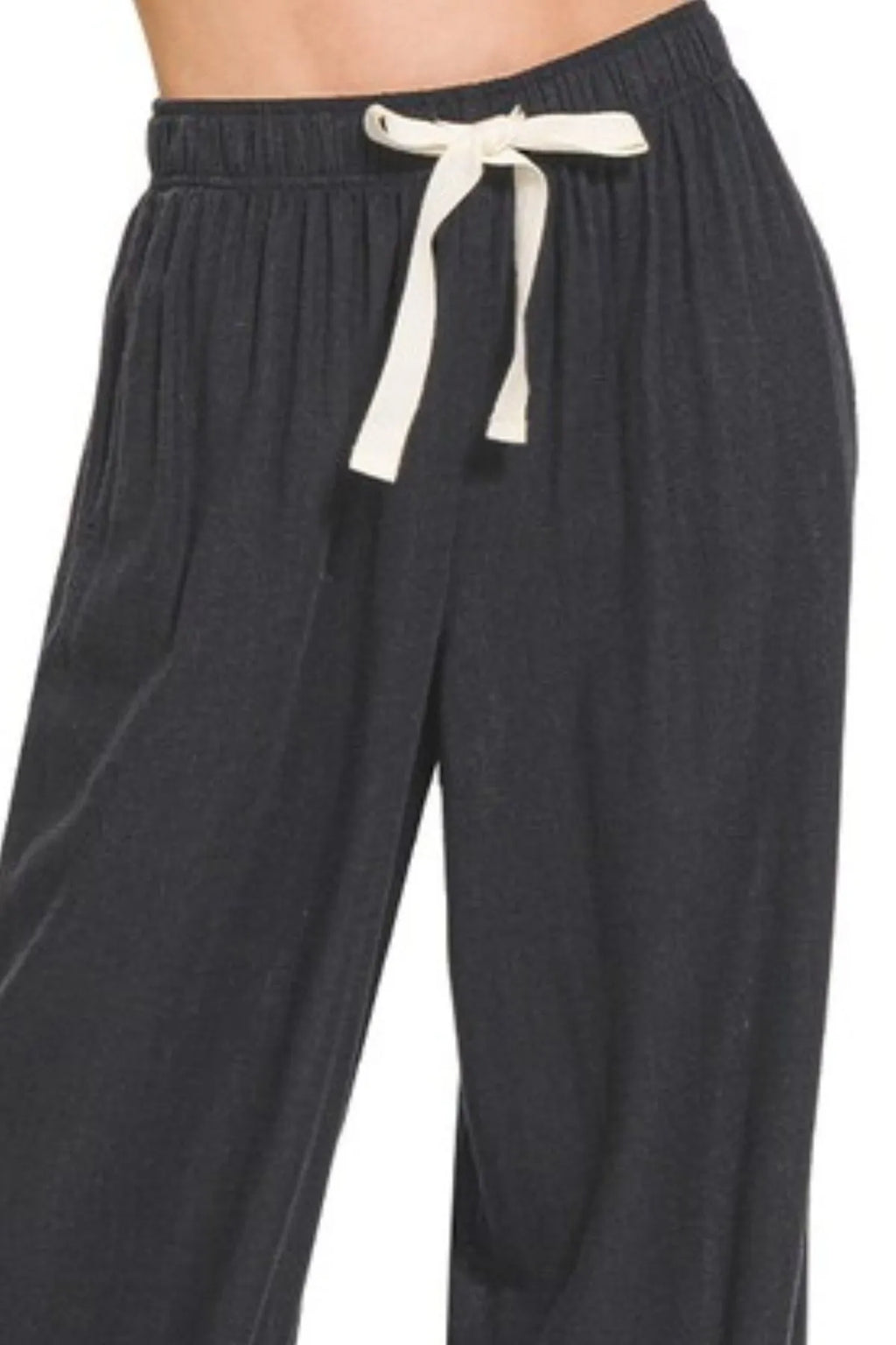 Zenana Linen Drawstring Pants - Women Pants by Trendsi | Available at Handbags Specialist Headquarter