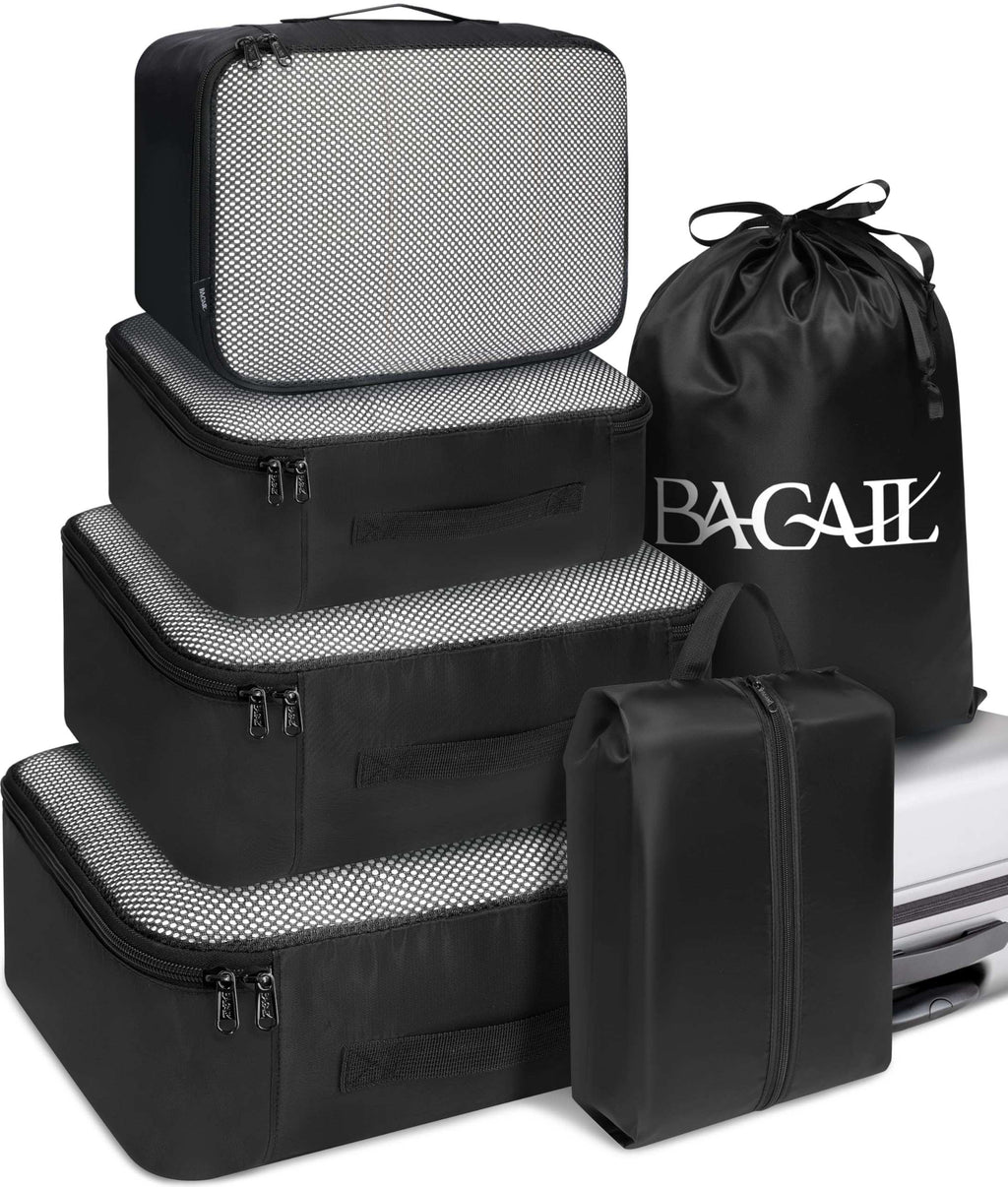 TravelMate 8-Piece Packing Cubes - Luggage Travel Bags by Handbags Specialist Headquarter | Available at Handbags Specialist Headquarter