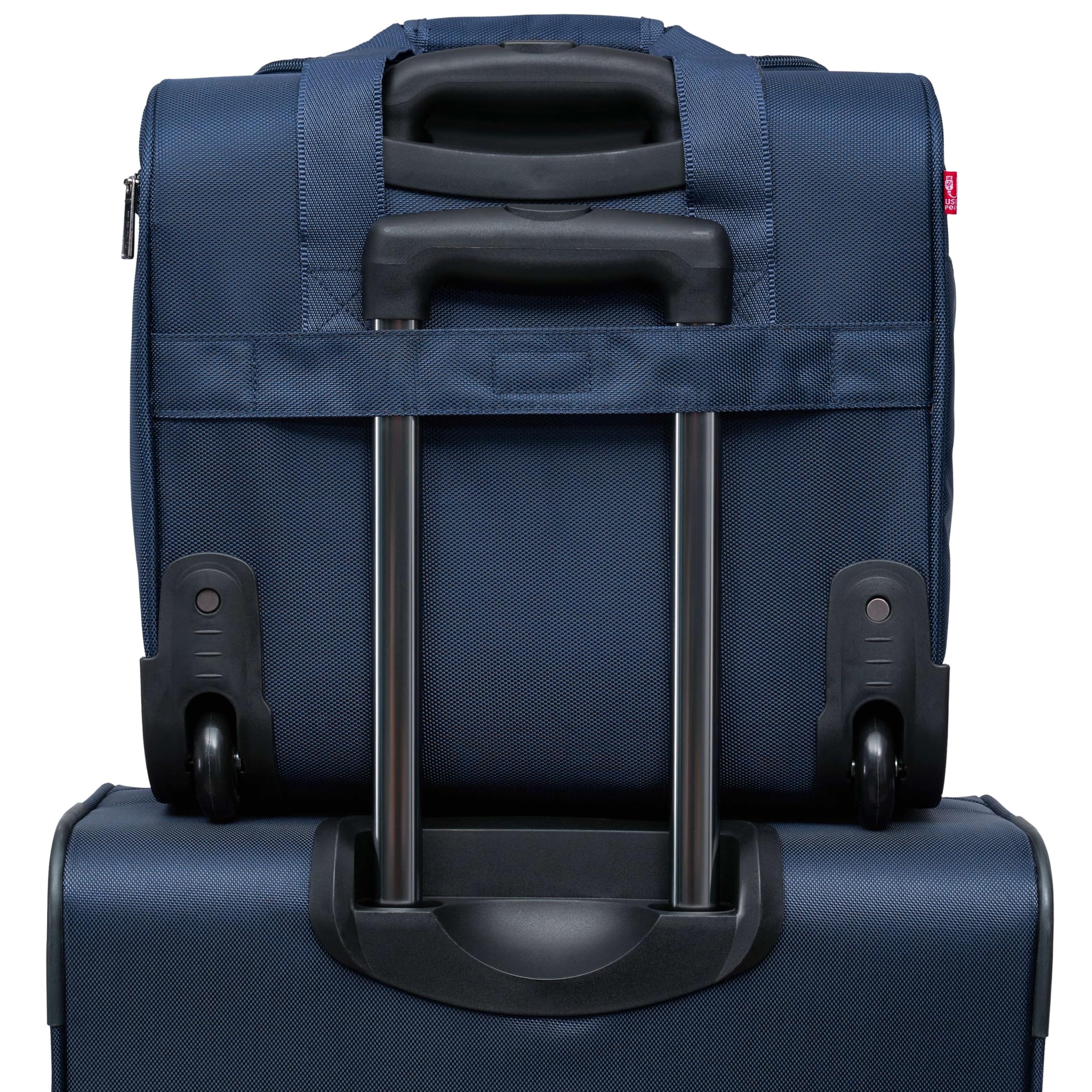 TPRC Smart Purple Underseat Carry-On with USB Port -  by Handbags Specialist Headquarter | Available at Handbags Specialist Headquarter