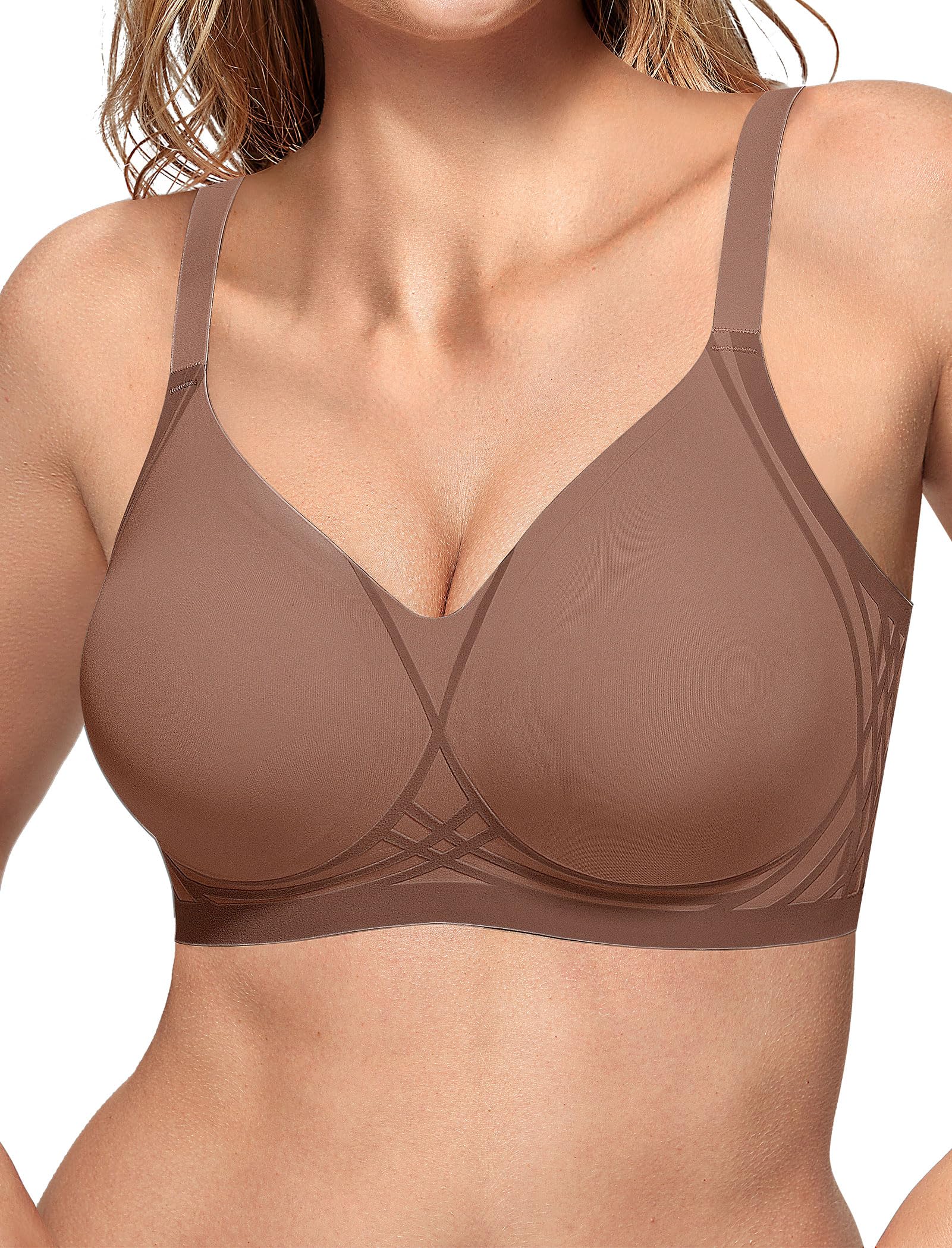 Vertvie Seamless Wireless Push-Up Bralette