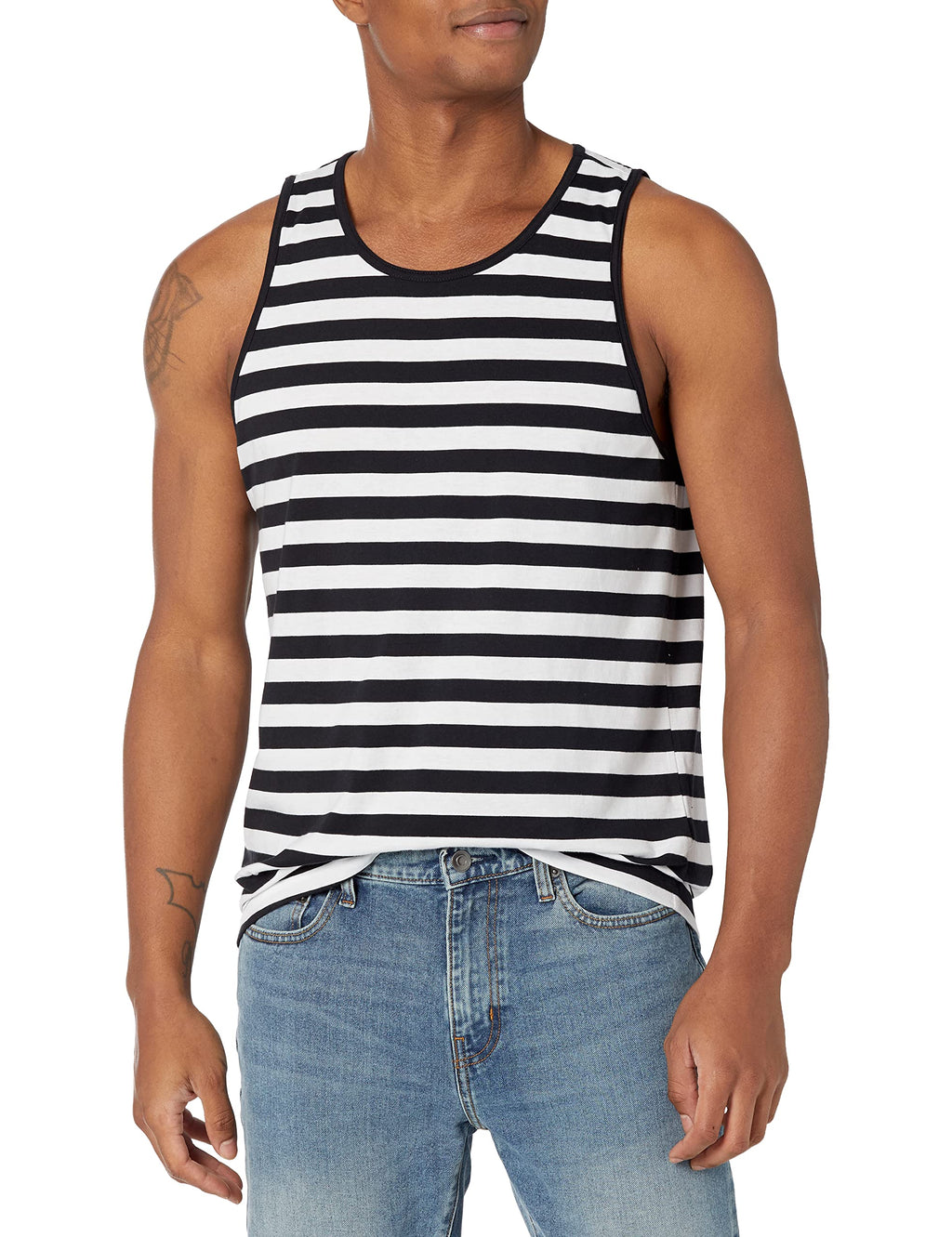Essentials Men's Regular-Fit Sleeveless Tank Top