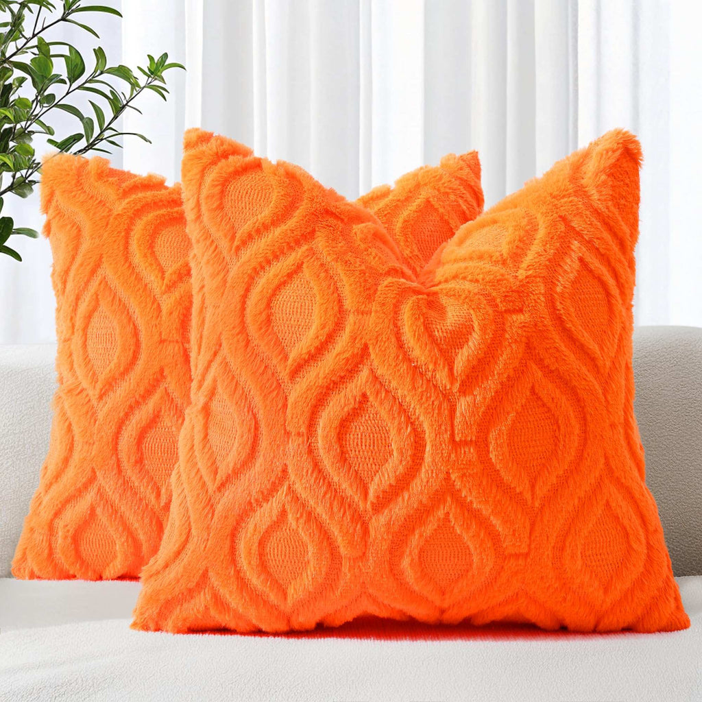Farmhouse Faux Wool Pillow Covers - Decor by Handbags Specialist Headquarter | Available at Handbags Specialist Headquarter