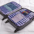 TravelWise Weekender Packing Cube Set - Silver 5-Piece - Luggage Travel Bags by Handbags Specialist Headquarter | Available at Handbags Specialist Headquarter