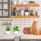 Rose Mini Potted Faux Plants - 2 Pack Decor - Decor by Handbags Specialist Headquarter | Available at Handbags Specialist Headquarter