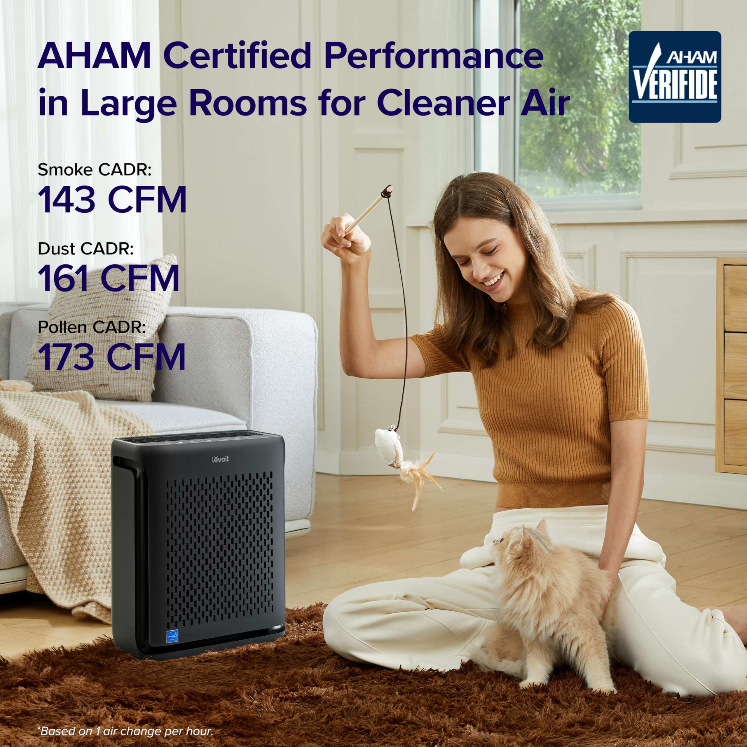 LEVOIT Vital 100S-P Smart Air Purifier 1074Ft² - Decor by Handbags Specialist Headquarter | Available at Handbags Specialist Headquarter